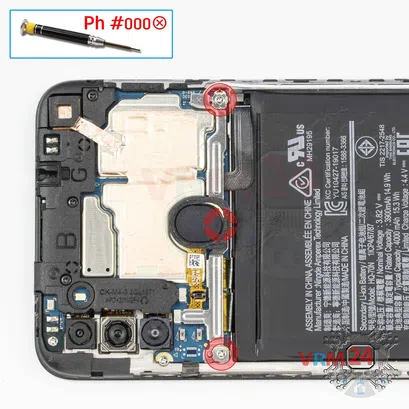Cómo desmontar Samsung Galaxy A11 SM-A115, Paso 4/1