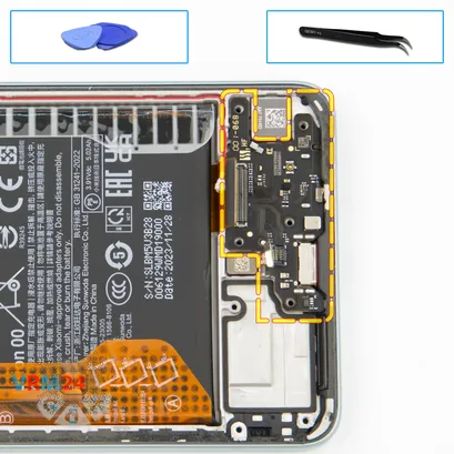 How to disassemble Xiaomi Redmi Note 13 Pro 5G, Step 12/1