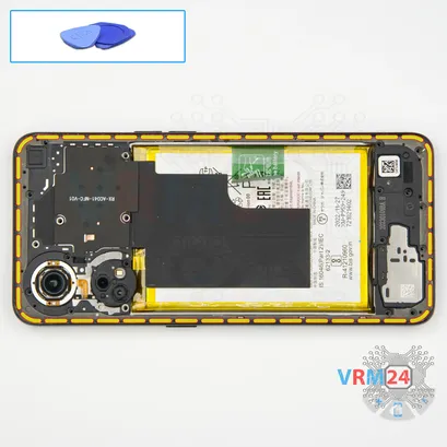 How to disassemble Oppo Reno8 T, Step 6/1