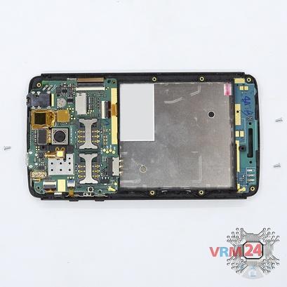 How to disassemble Philips Xenium W732, Step 6/2