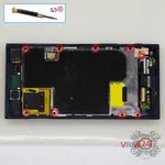 How to disassemble Sony Xperia XZ, Step 5/1