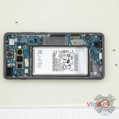 Cómo desmontar Samsung Galaxy S10 Plus SM-G975, Paso 6/2