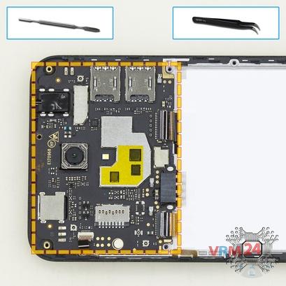 How to disassemble ZTE Blade A520, Step 10/1