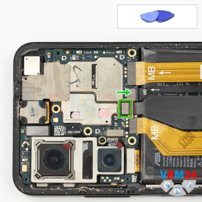 How to disassemble Asus Zenfone 10, Step 7/1