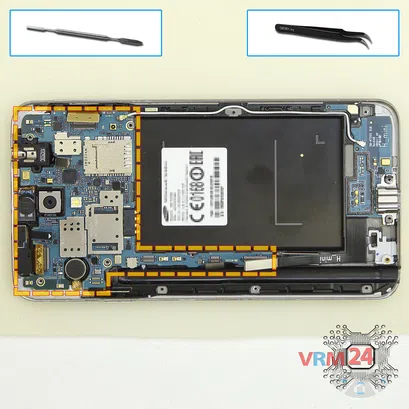 Cómo desmontar Samsung Galaxy Note 3 Neo SM-N7505, Paso 7/1