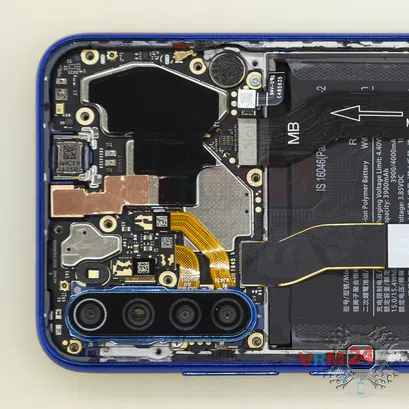 Como desmontar Xiaomi Redmi Note 8T por si mesmo, Passo 6/2