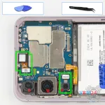 How to disassemble Samsung Galaxy A55 SM-A556, Step 14/1