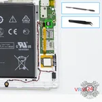 How to disassemble Lenovo Tab 2 A10-70, Step 5/1