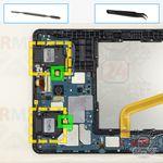 How to disassemble Samsung Galaxy Tab A 10.5'' SM-T595, Step 13/1