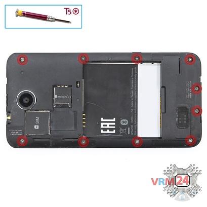 How to disassemble HTC Desire 300, Step 3/1