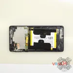 How to disassemble Sony Xperia E5, Step 3/3