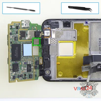 How to disassemble Huawei Ascend D1 Quad XL, Step 11/2