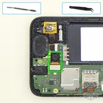 Cómo desmontar Alcatel OT PIXI 4 4034D, Paso 5/1