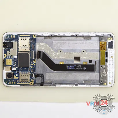 Como desmontar ZTE Blade X3 T620 por si mesmo, Passo 8/4