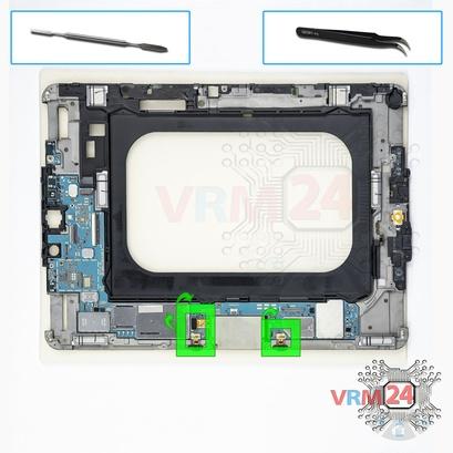 How to disassemble Samsung Galaxy Tab S3 9.7'' SM-T820, Step 19/1