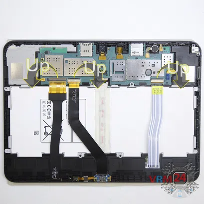 How to disassemble Samsung Galaxy Tab 4 10.1'' SM-T531, Step 3/2