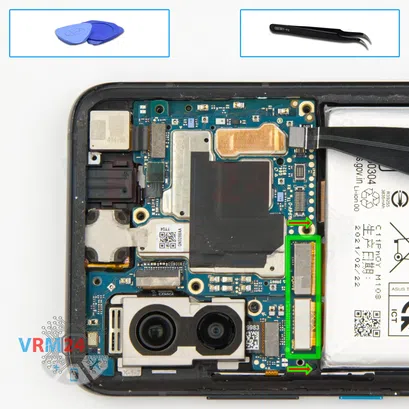 How to disassemble Asus ZenFone 8 I006D, Step 14/1