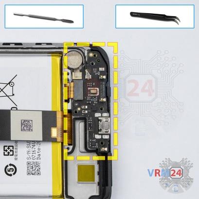 Como desmontar Xiaomi Redmi 9A por si mesmo, Passo 11/1