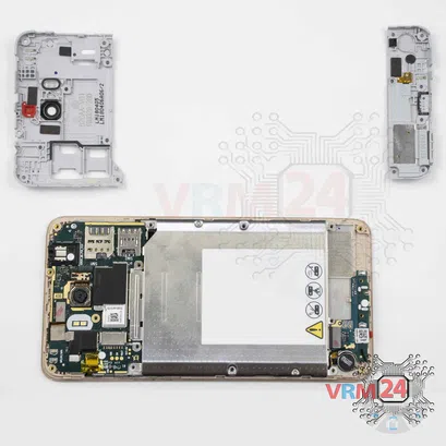 How to disassemble Huawei Y5 (2017), Step 5/2