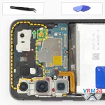 How to disassemble Samsung Galaxy S24+ SM-S921, Step 13/1