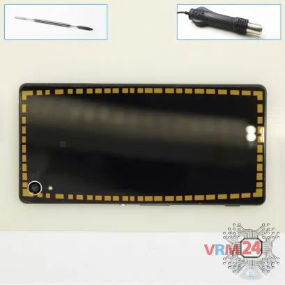 How to disassemble Sony Xperia Z3 Plus, Step 1/1