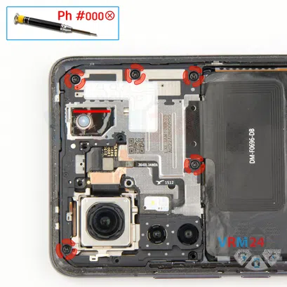 How to disassemble Xiaomi 12X, Step 8/1