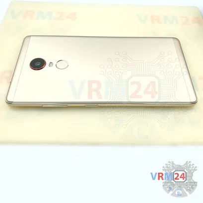 Cómo desmontar ZTE Nubia Z11 Max, Paso 1/2