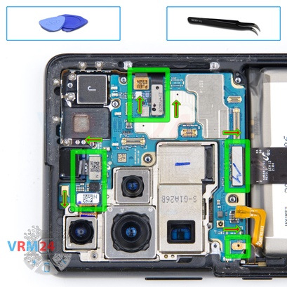 How to disassemble Samsung Galaxy S21 Ultra SM-G998, Step 14/1
