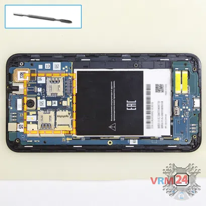 How to disassemble Asus ZenFone Go ZB551KL, Step 6/1