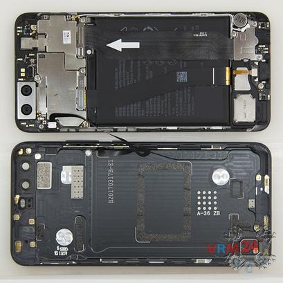 How to disassemble Huawei P10, Step 3/3