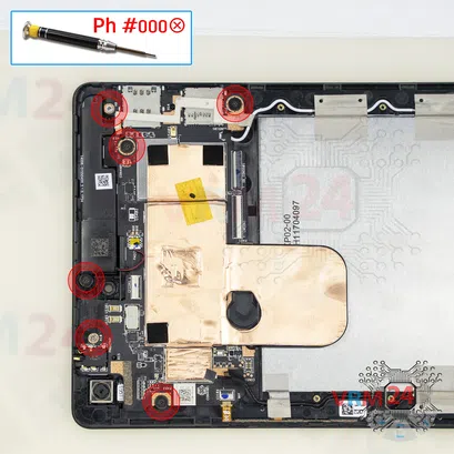 Cómo desmontar Asus ZenPad Z8 ZT581KL, Paso 13/1