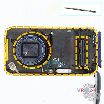 Como desmontar Samsung Galaxy S4 Zoom SM-C101 por si mesmo, Passo 9/1