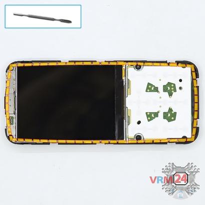 How to disassemble Nokia 225 RM-1011, Step 6/1