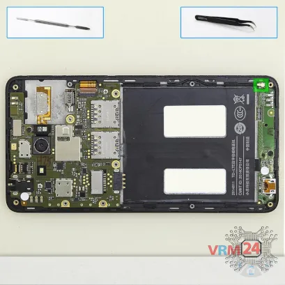 How to disassemble Xiaomi RedMi 2, Step 5/1