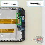 Cómo desmontar Asus ZenFone Max Pro ZB602KL, Paso 11/1