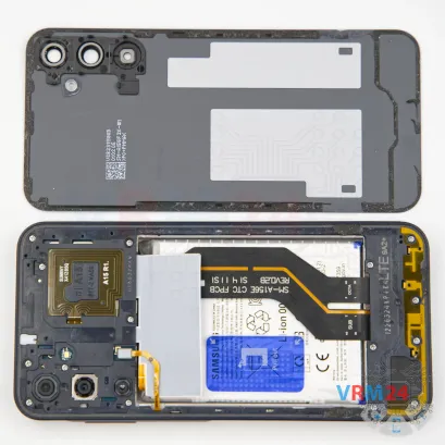 Как разобрать Samsung Galaxy А15 SM-A155, Шаг 3/2