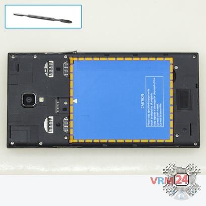 How to disassemble Highscreen Boost 3 Pro, Step 2/1
