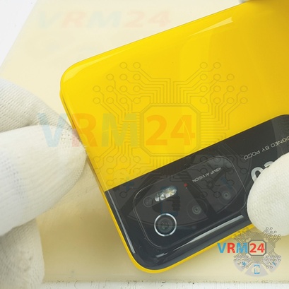 How to disassemble Xiaomi POCO M3 Pro, Step 3/3