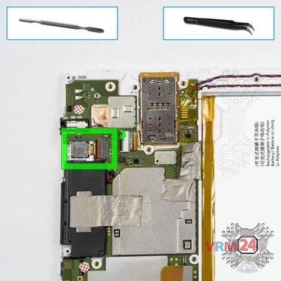 How to disassemble Lenovo Tab 4 TB-8504X, Step 10/1