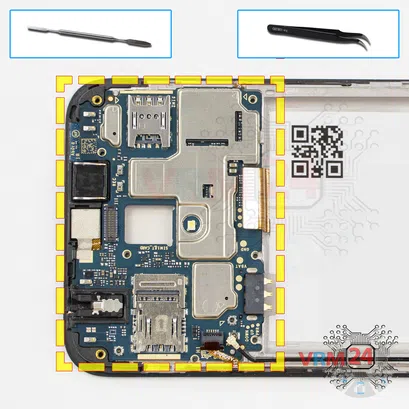 Cómo desmontar Nokia 2.2 TA-1188, Paso 10/1