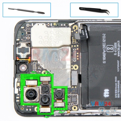 How to disassemble Xiaomi Redmi Note 10, Step 13/1