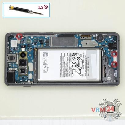 How to disassemble Samsung Galaxy S10 Plus SM-G975, Step 6/1