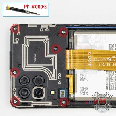 How to disassemble Samsung Galaxy A12 SM-A125, Step 5/1