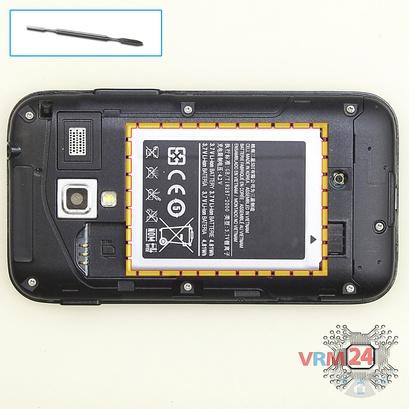 Как разобрать Samsung Galaxy Ace Plus GT-S7500, Шаг 2/1