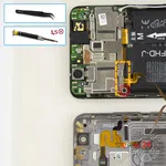 How to disassemble Huawei Nova, Step 4/1