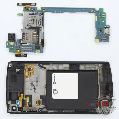 How to disassemble Samsung Wave 3 GT-S8600, Step 10/2