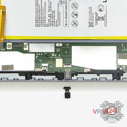 Como desmontar Huawei MediaPad T3 (10'') por si mesmo, Passo 4/2