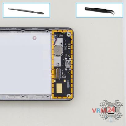 How to disassemble ZTE Blade A520C, Step 7/1