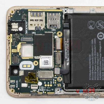 How to disassemble Huawei Y5 (2017), Step 12/2