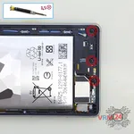 How to disassemble Sony Xperia X, Step 4/1
